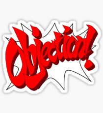 OBJECTION! Sticker