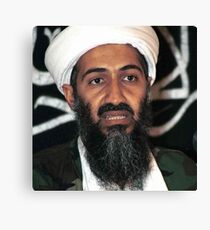 osama bun laden edgy shirt Canvas Print