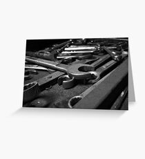 Wrenches Greeting Card