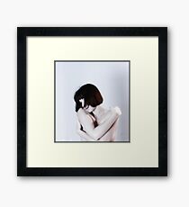 Nude White Framed Print