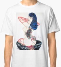 Camiseta clásica Bettie Page Pin-up