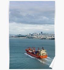 cargo ship Poster