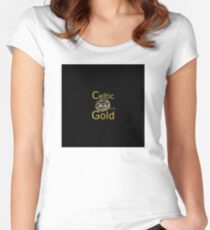gold coin, metal detecting Women's Fitted Scoop T-Shirt