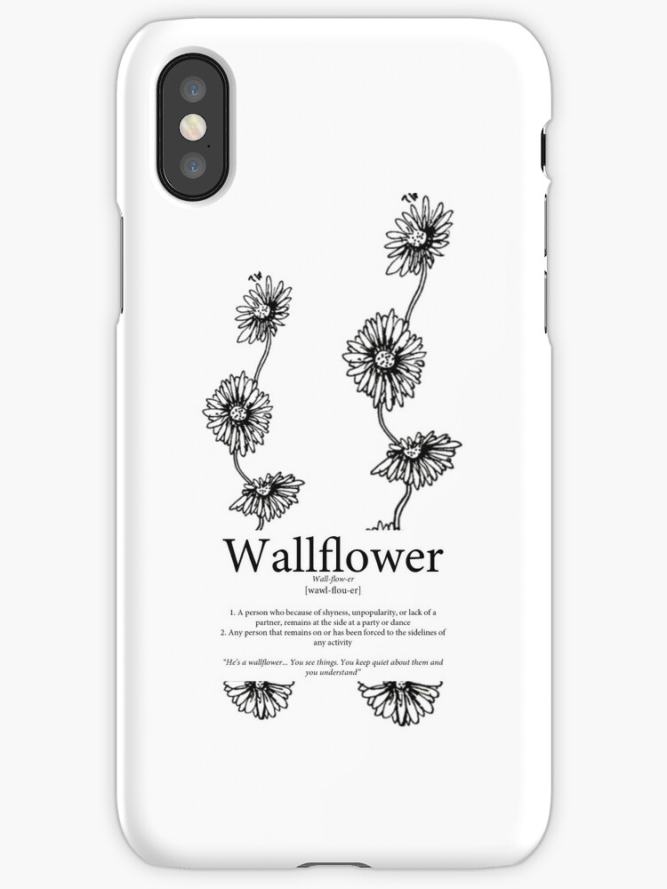 "The Perks of Being a Wallflower Phone Case" iPhone Cases & Covers by