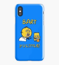 Y U Little Homer + Bart Simpson Mashup Meme iPhone Case/Skin