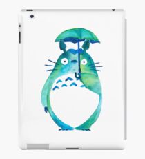 Water color Totoro iPad Case/Skin