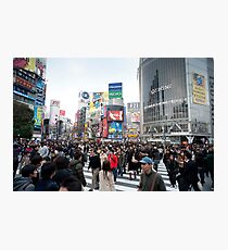 shibuya crossing Photographic Print