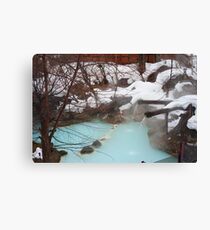 Shirahone Onsen Canvas Print