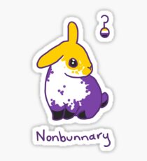 Original Nonbunnary Sticker