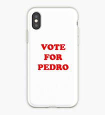 VOTE FOR PEDRO iPhone Case