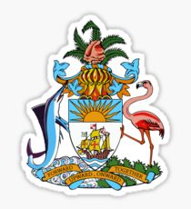 Bahamas Coat of Arms Sticker