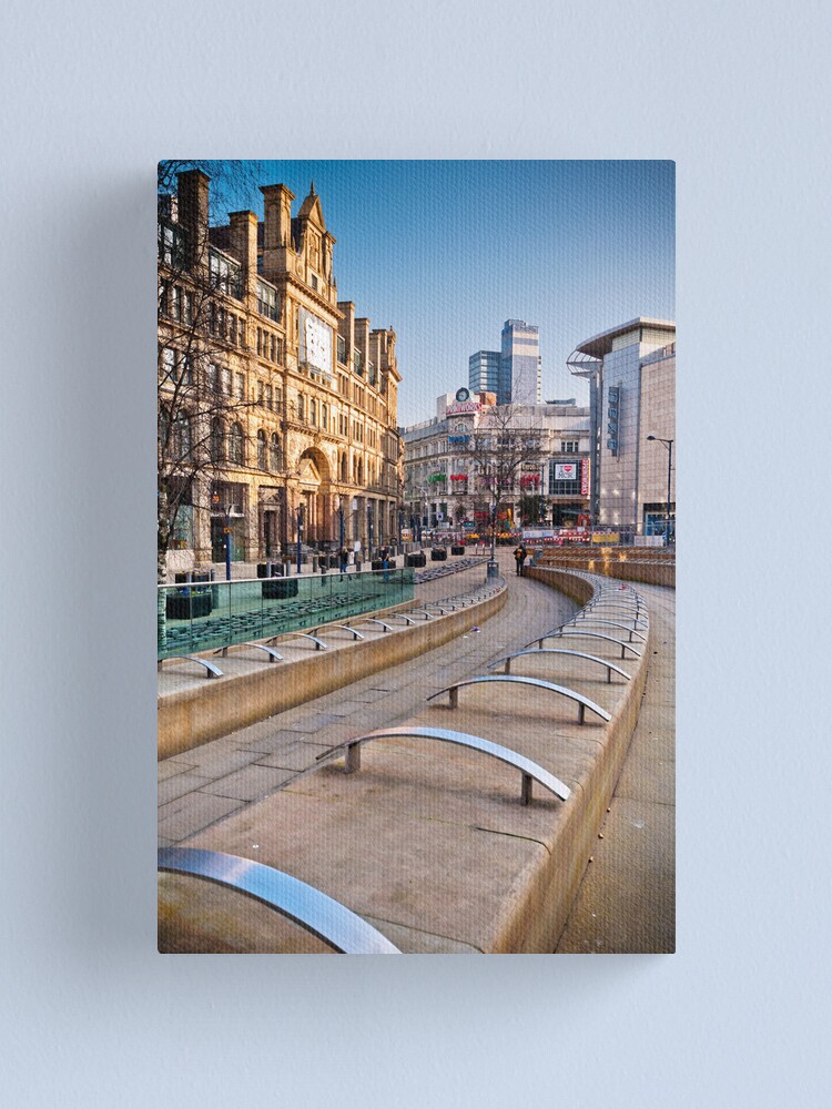 Alternate view of Manchester's Corn Exchange Canvas Print