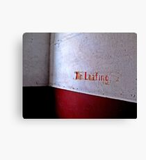 Ironic SIlence Canvas Print