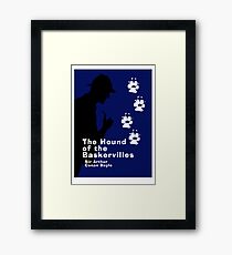 The Hound of the Baskervilles Book Cover Framed Print