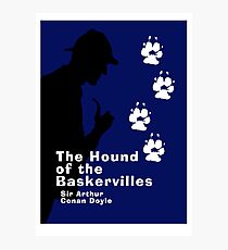 The Hound of the Baskervilles Book Cover Photographic Print