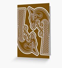 Dragons Head Greeting Card