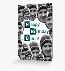 Happy birthday Breaking Bad Jessie Greeting Card