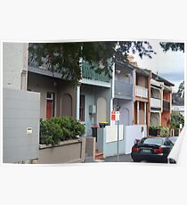 Glebe Streetscape Poster