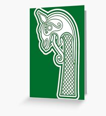 Dragons Head Greeting Card