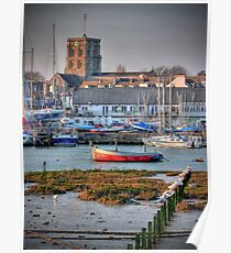 Shoreham - West Sussex - The Golden Hour - HDR Poster
