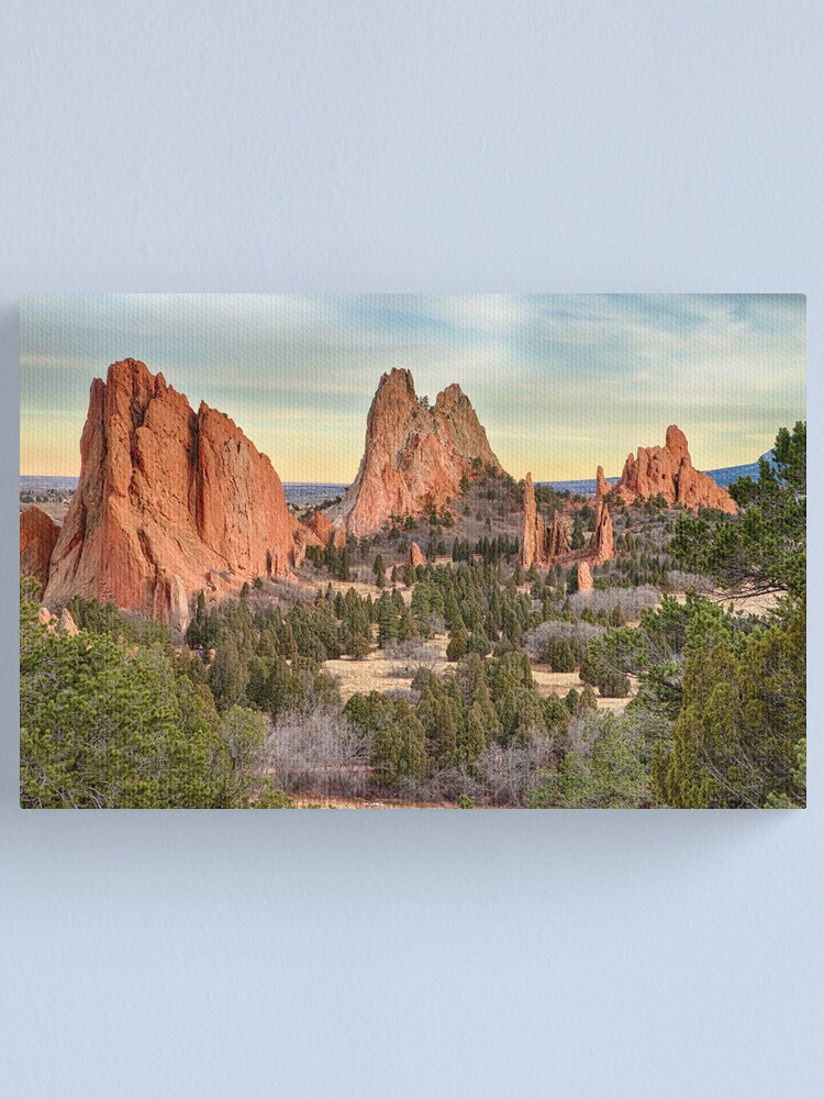 Alternate view of Gods Colorado Garden Canvas Print