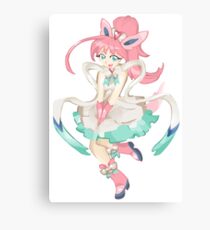 Sylveon - Gijinka Canvas Print