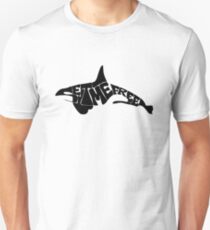Free Orcas! Unisex T-Shirt
