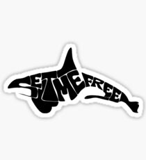 Free Orcas! Sticker