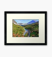 Clean and Cold Framed Print