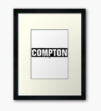 Compton Framed Print
