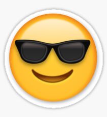 Sonnenbrille Emoji Sticker