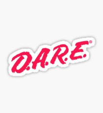 D.A.R.E t-shirt Sticker