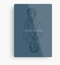 Consulting Detectives Metal Print