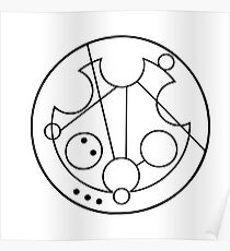 "Bowties are Cool" Translated into Gallifreyan Poster