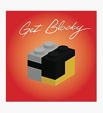 Get Blocky Photographic Print