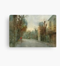 A little optimism in autumn evening Canvas Print
