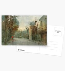 A little optimism in autumn evening Postcards