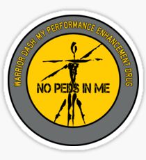 Warrior Dash - My Performance Enhancement Drug Sticker