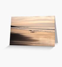 Croyde at Dusk Greeting Card