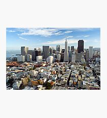 san francisco downtown district Photographic Print