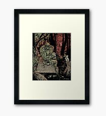 Swamp Watcher Framed Print