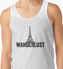 Wanderlust - Eiffel Tower, Paris Tank Top