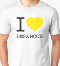 I ♥ BESANCON Unisex T-Shirt
