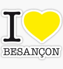 I ♥ BESANCON Sticker