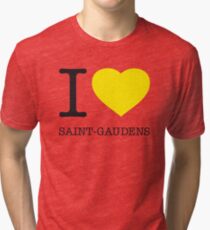 I ♥ SAINT-GAUDENS Tri-blend T-Shirt