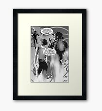 Faith Fallon Graphic Novel Page © Steven Pennella Framed Print
