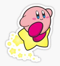 Ride on Kirby Sticker