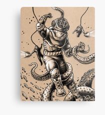 Danger Dive Metal Print
