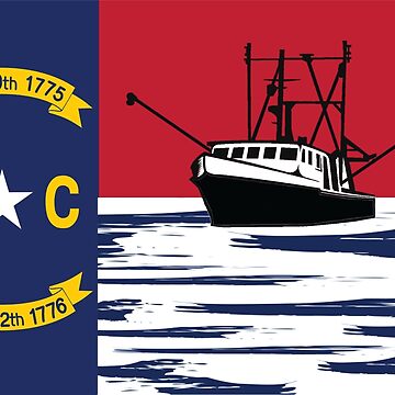 North Carolina Commercial Fishing | Sticker