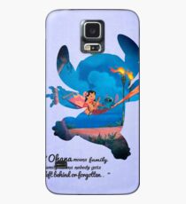 Funda/vinilo para Samsung Galaxy Lilo & Stitch ~ Ohana